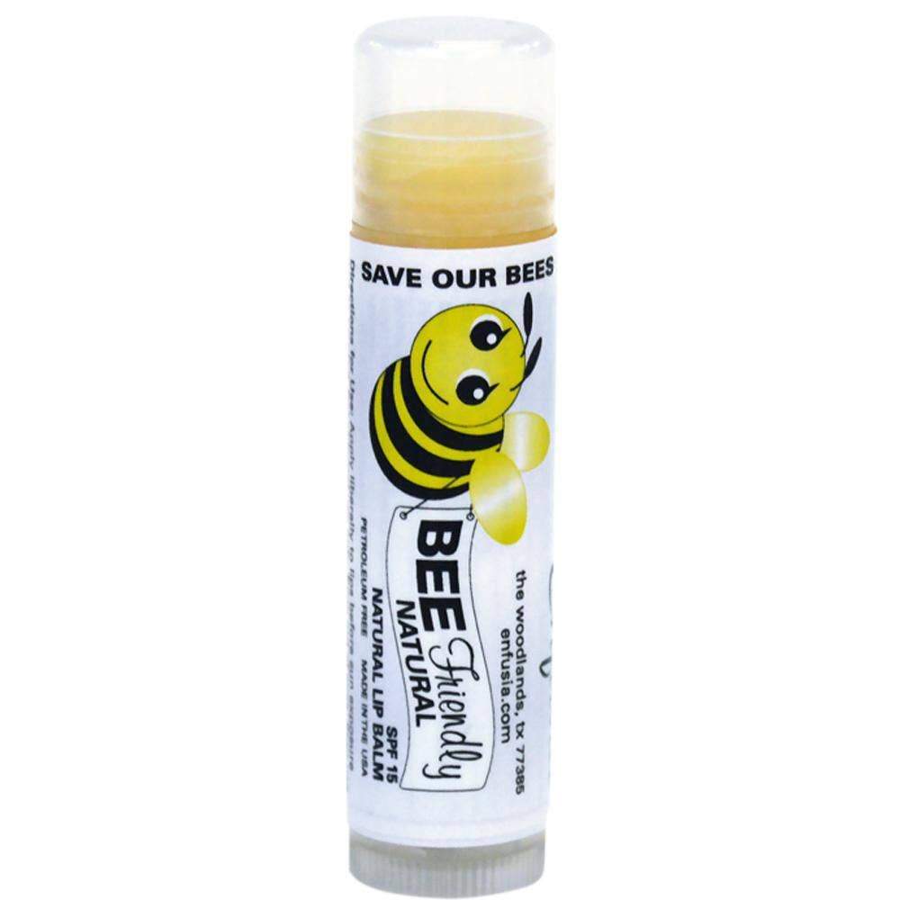 Enfusia - Bálsamo labial vegano Bee Friendly SPF 15 - Natural (Sin sabor)