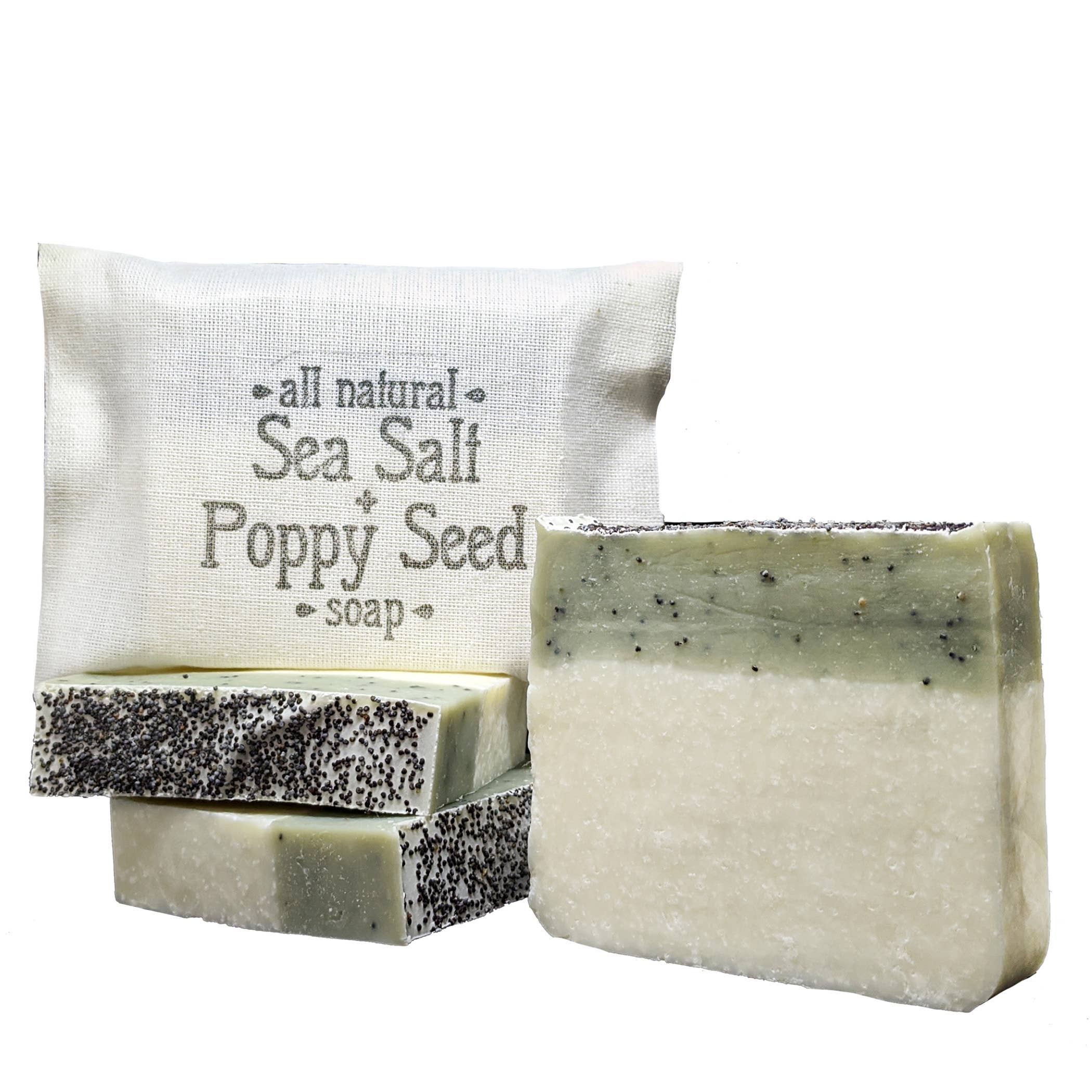 humblelove - Bar Soap - Sea Salt & Poppy Seed