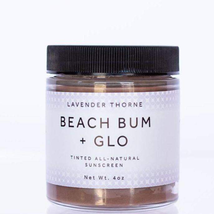 Lavender Thorne - Beach Bum + Glo (Bloqueador solar con color)