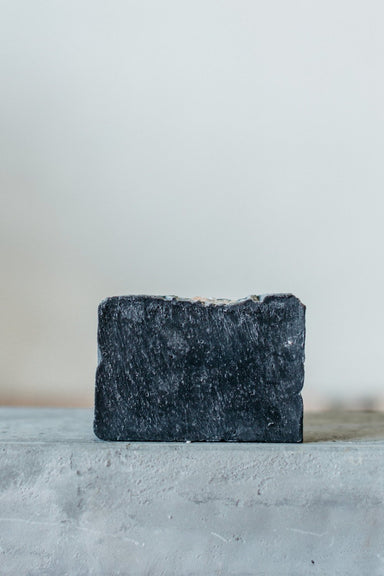 Moon Rivers Naturals Activated Charcoal + Himalayan Salt Soap - White Rock Soap Gallery