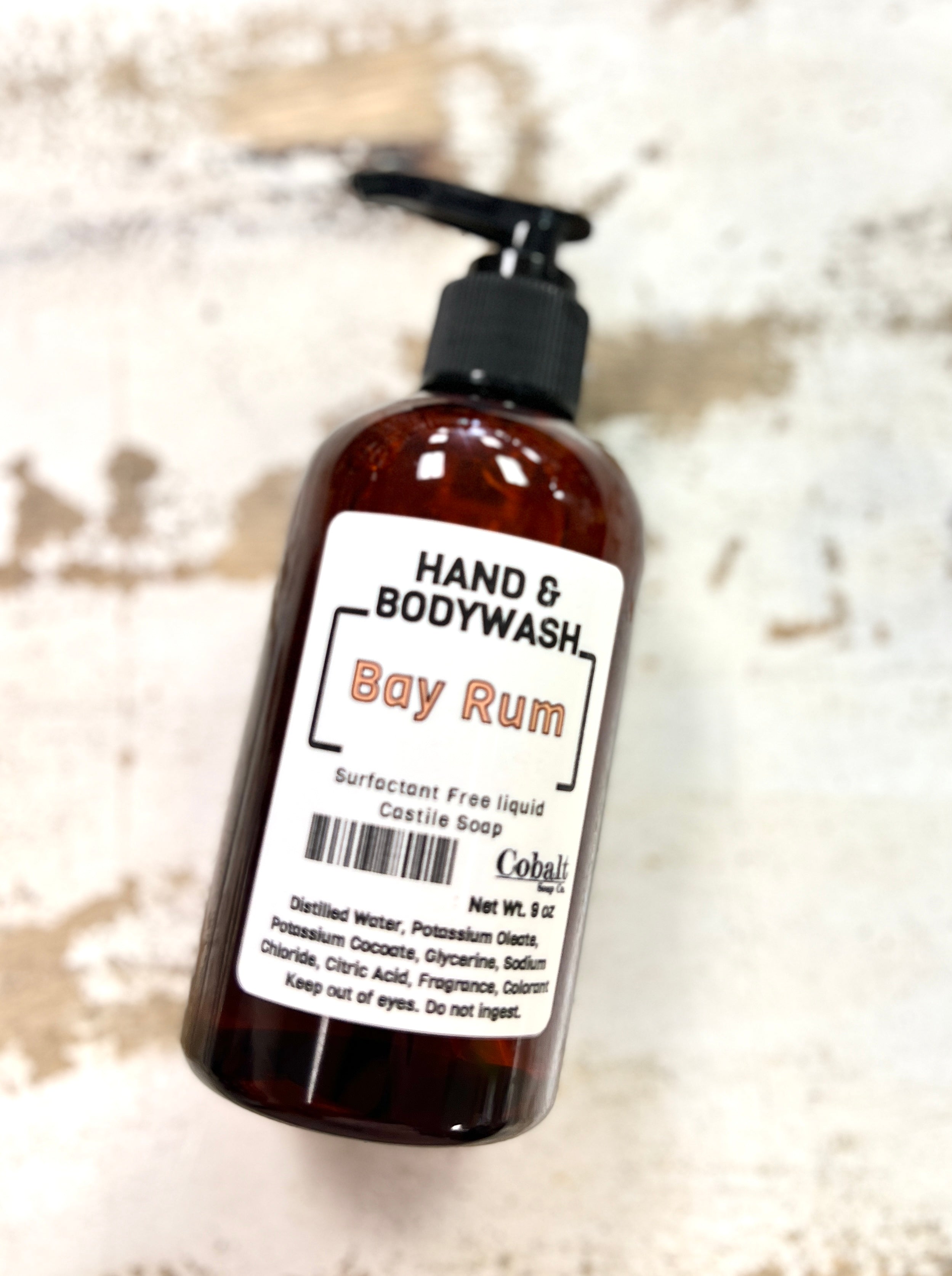 Jabón líquido para manos y cuerpo Cobalt Soap Co.