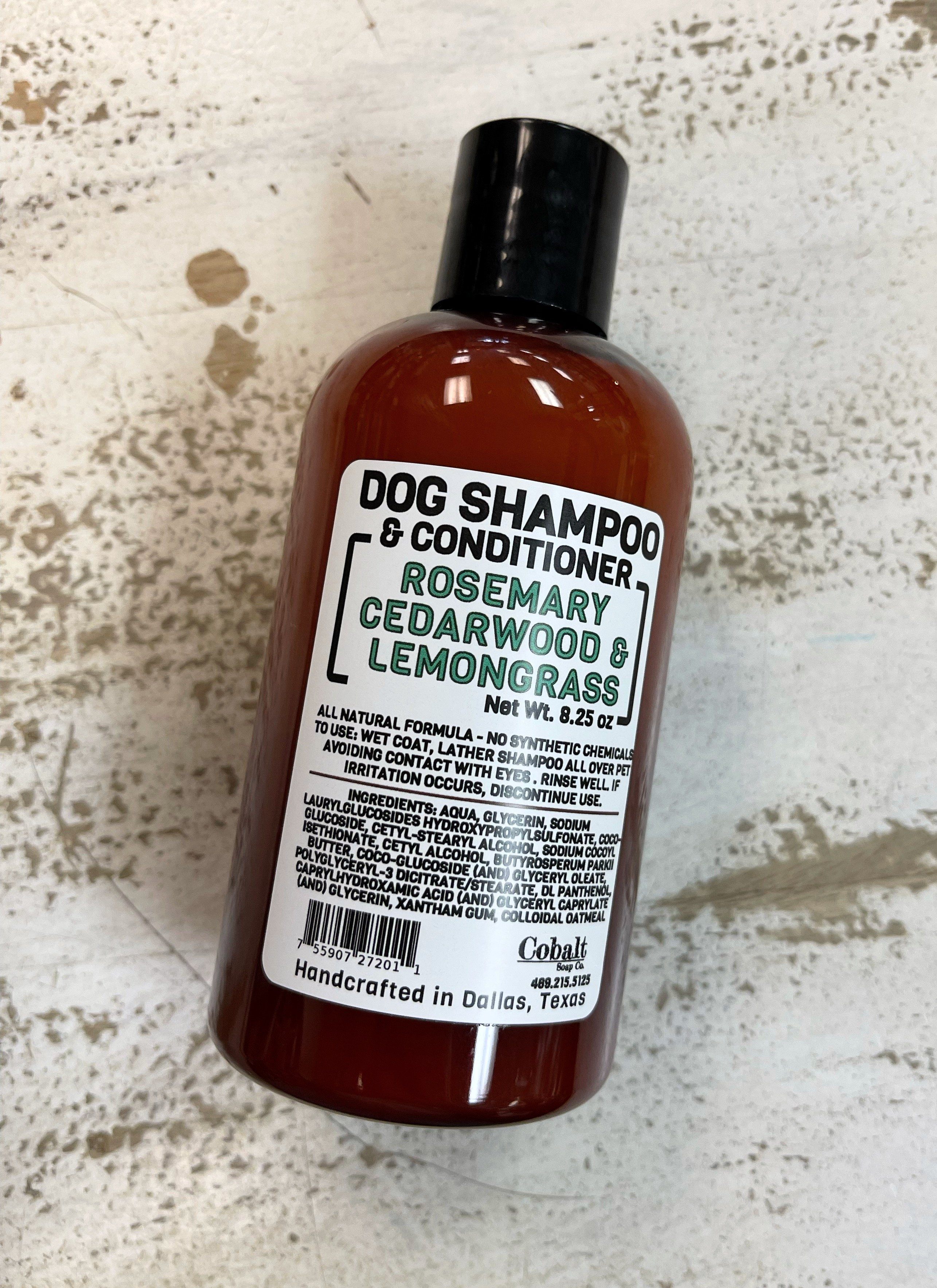 Cobalt Soap Co. Dog Shampoo & Conditioner