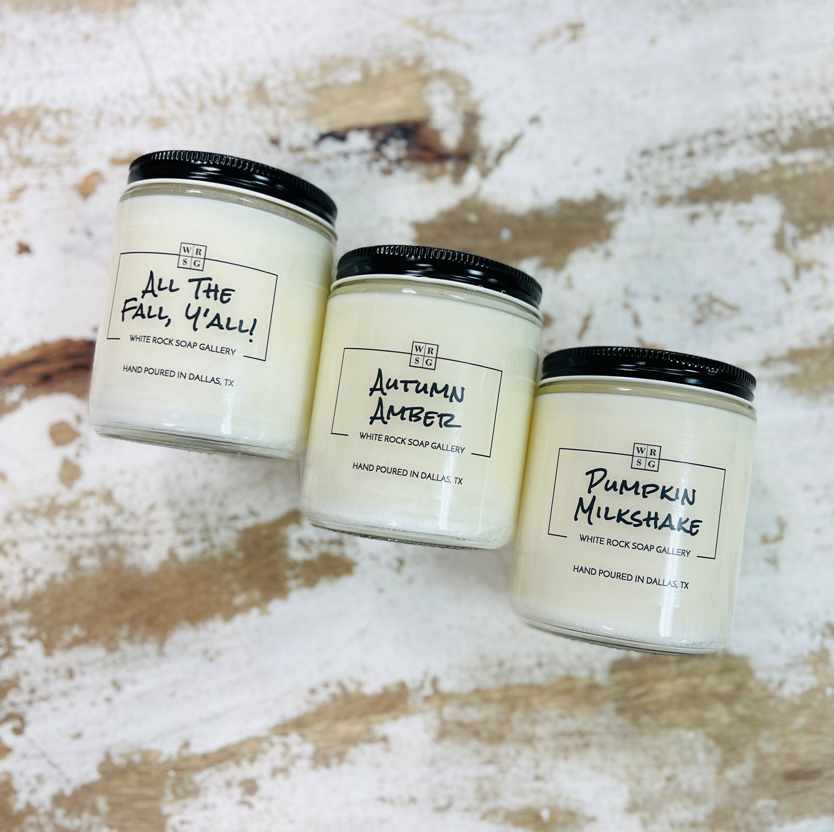 Soy Wax Candle Gift Set - All The Fall Trio