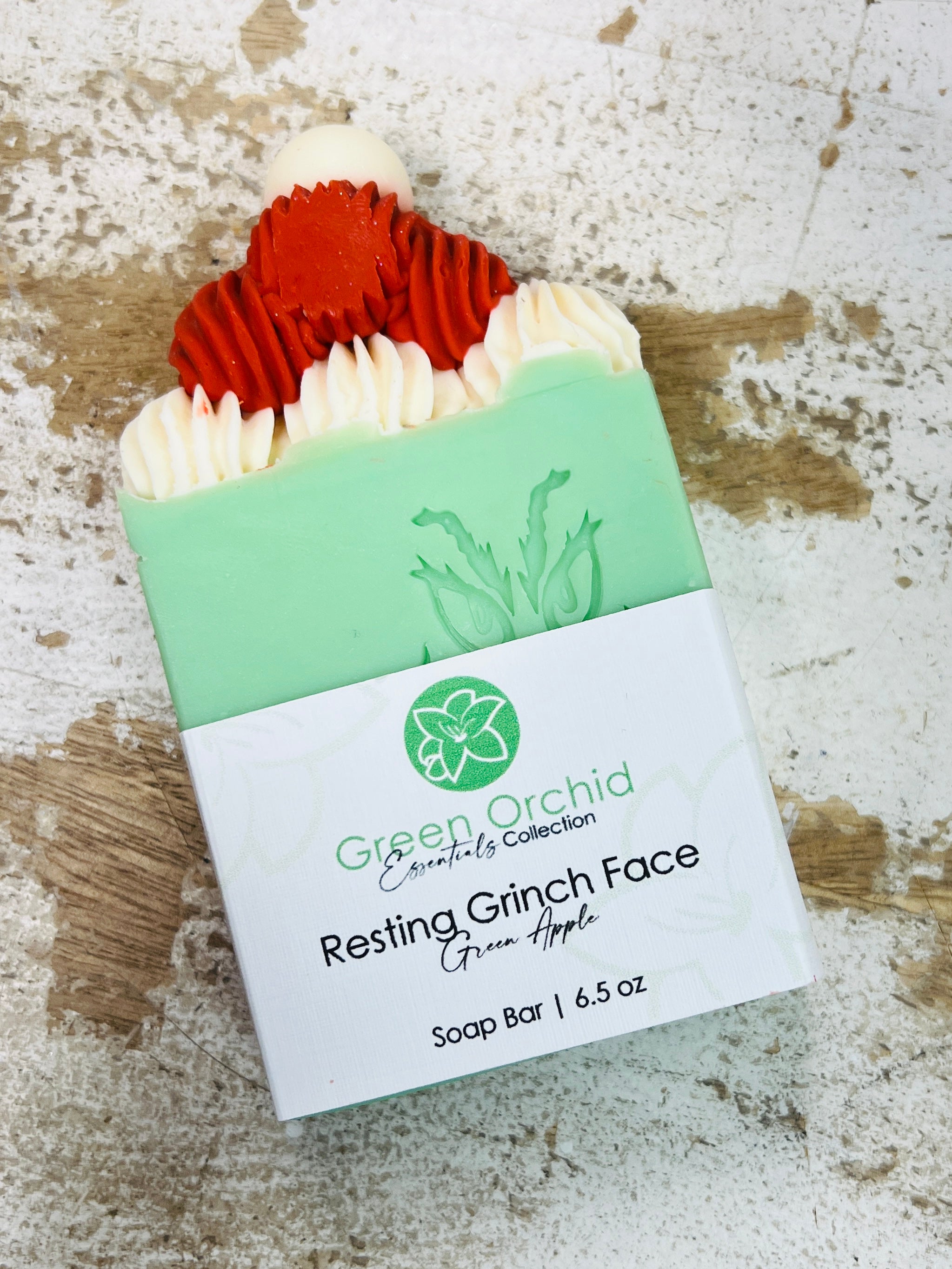 GO Essentials Soap - Resting Grinch Face Soap