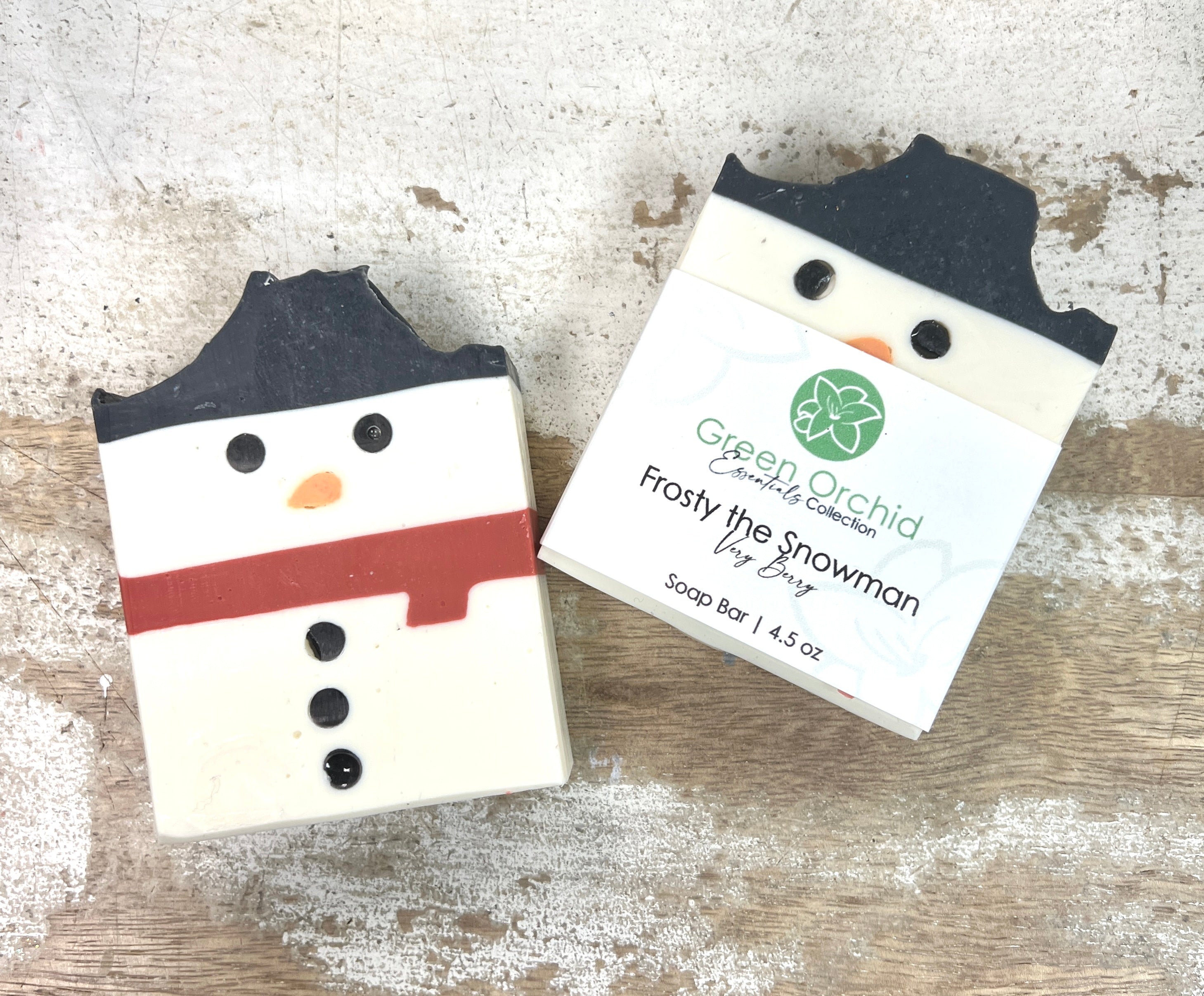 GO Essentials Soap - Frosty the Snowman Soap