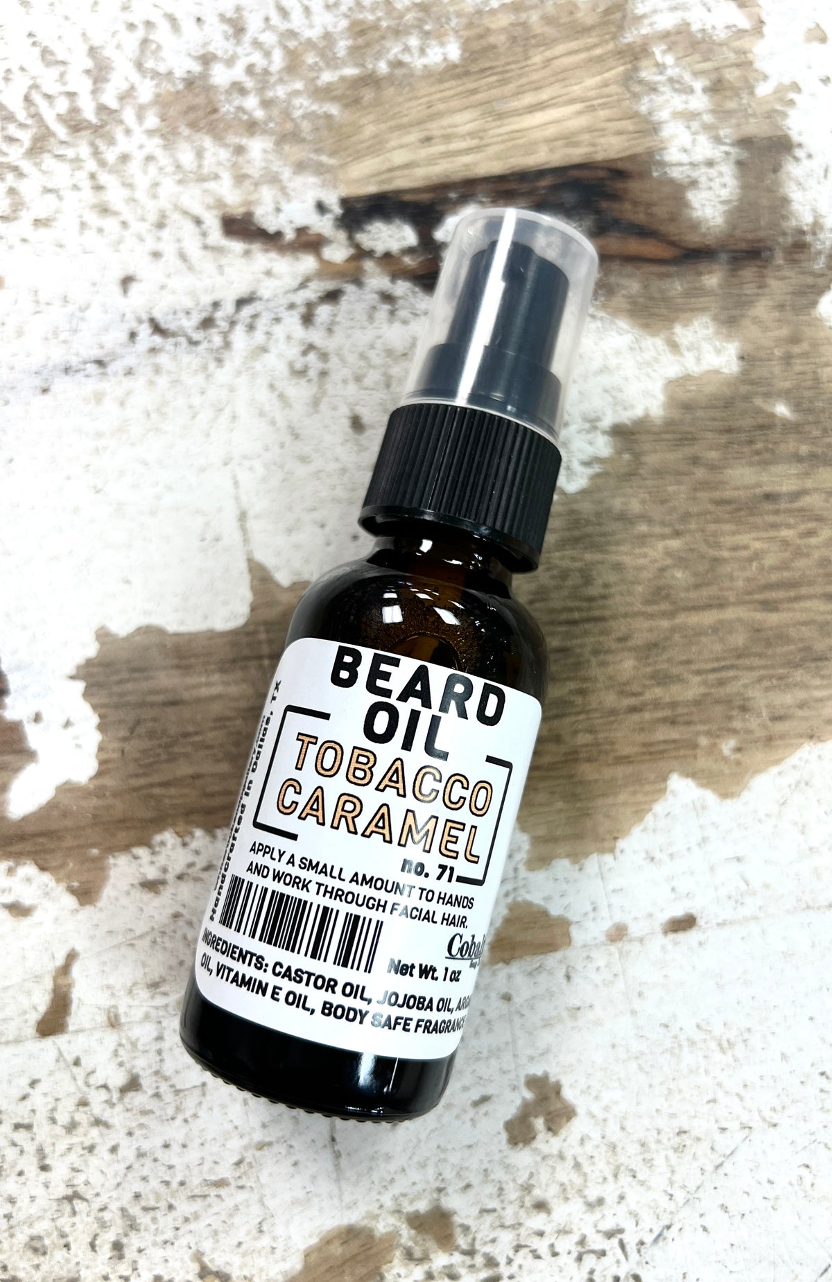elfbar nachfüll pod läuft aus Cobalt Soap Co. Tobacco Caramel Beard Oil