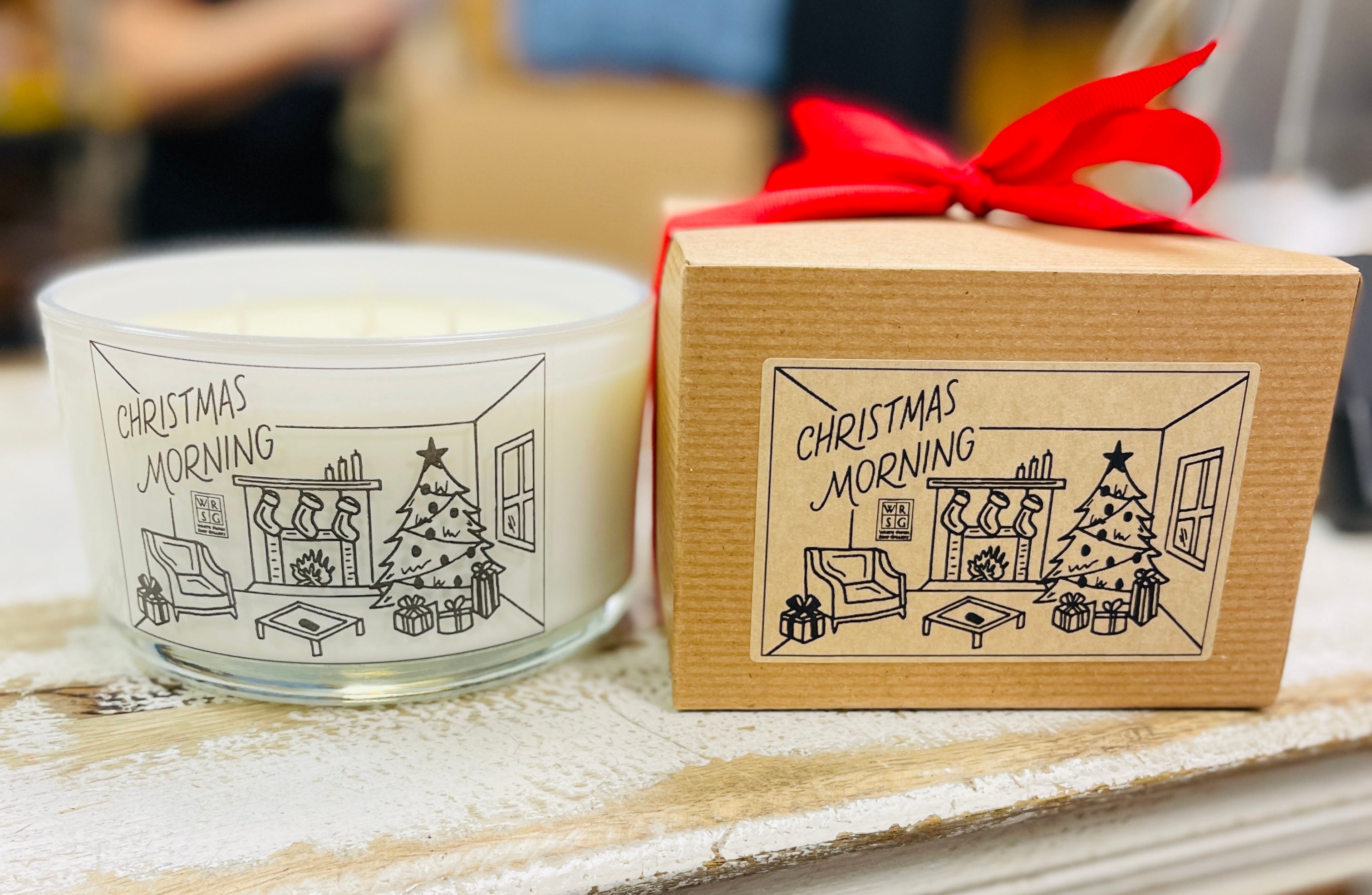 Soy Wax Candle 3 Wick - Limited Edition Christmas Morning