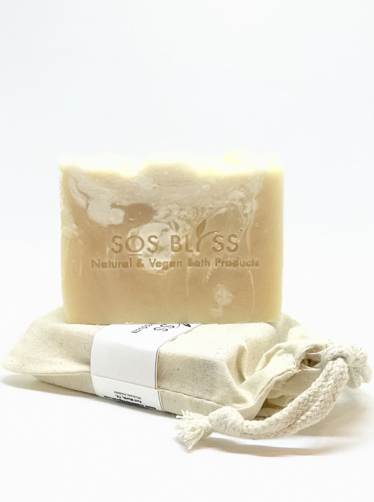 SOS BLISS Creamy Lemongrass Coconut Milk Soap