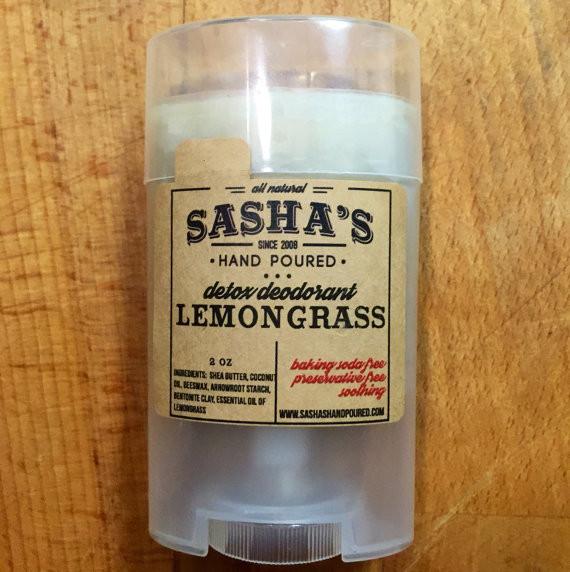 Sasha's Hand Poured Deodorant - White Rock Soap Gallery