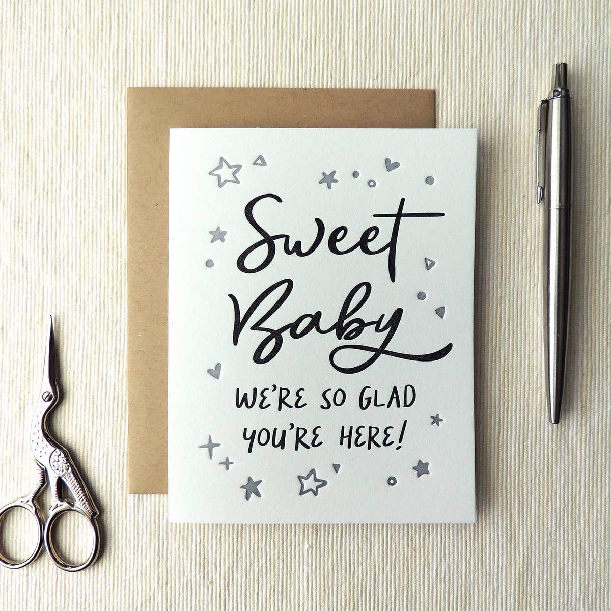Harken Press - Sweet Baby Card