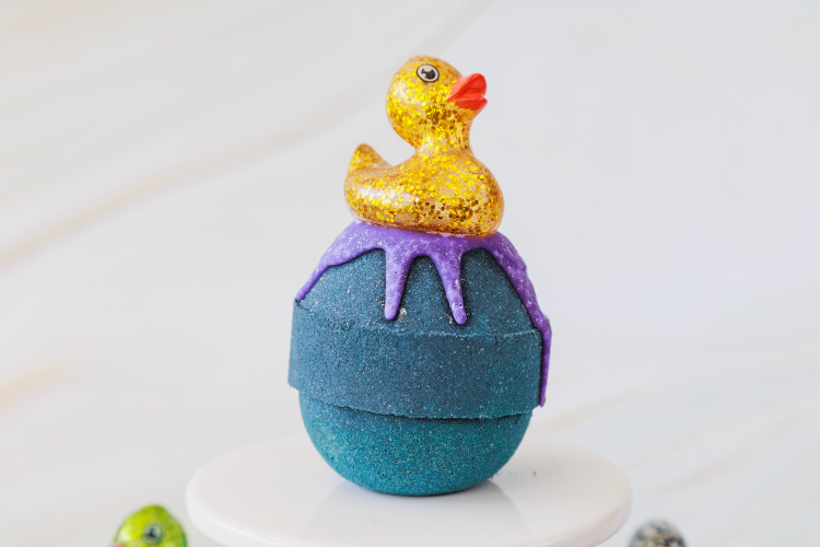 Whipped Up Wonderful - Disco Ducks Bath Bomb - Bath Bombs with Toy