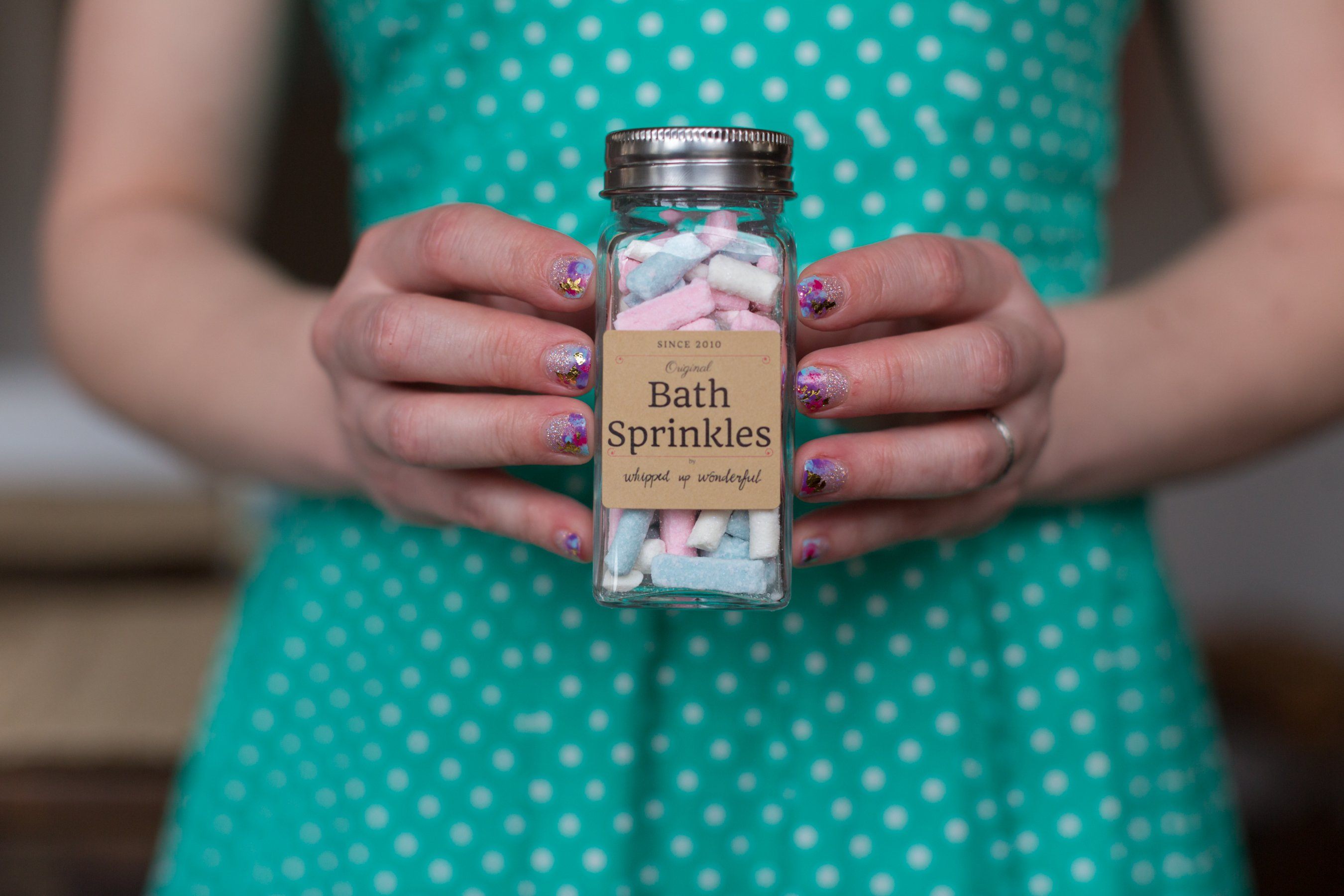 Whipped Up Wonderful - Sprinkles de baño de algodón de azúcar