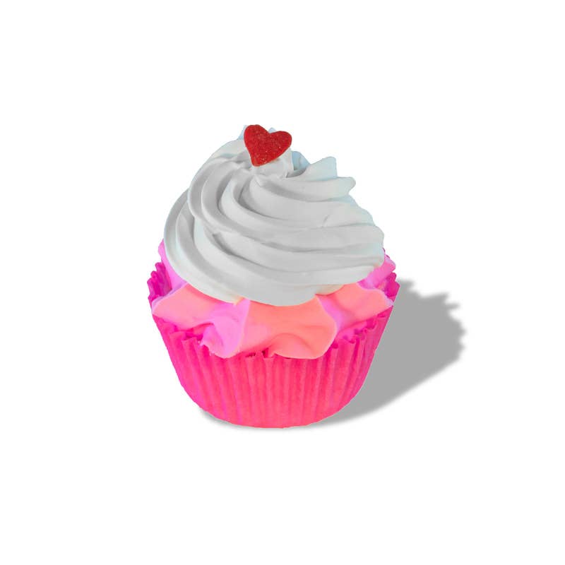 Swanky Sweet Pea - The Sweetheart - Bomba de baño grande para cupcakes