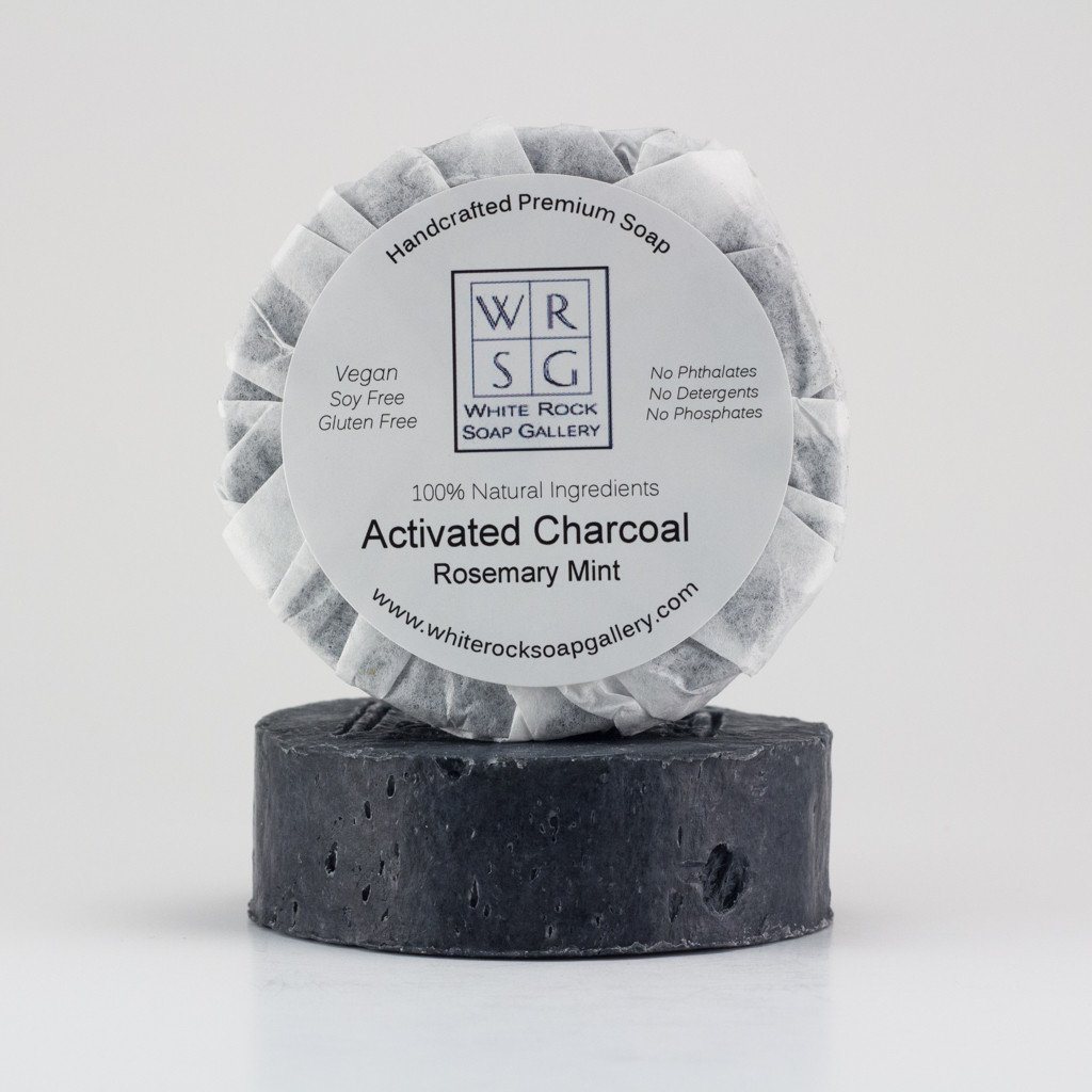 Activated Charcoal Soap - White Rock Soap Gallery
