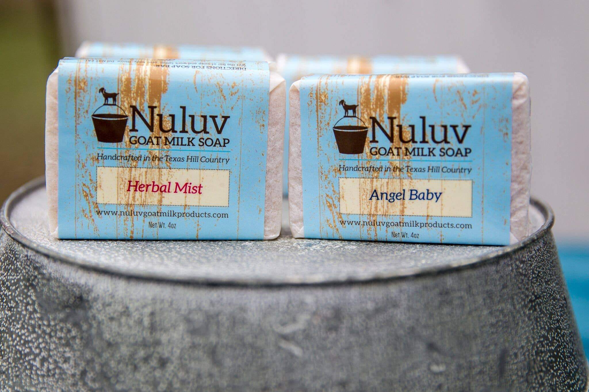 Nuluv Goat Milk Bar Soap - Herbal Mist