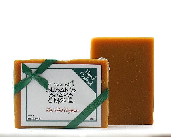 Carrot Seed Complexion Bar by Susan's Soaps - White Rock Soap Gallery