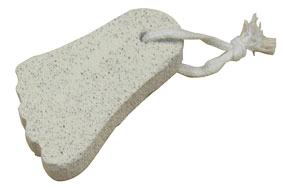 Piedra pómez en forma de pie — White Rock Soap Gallery