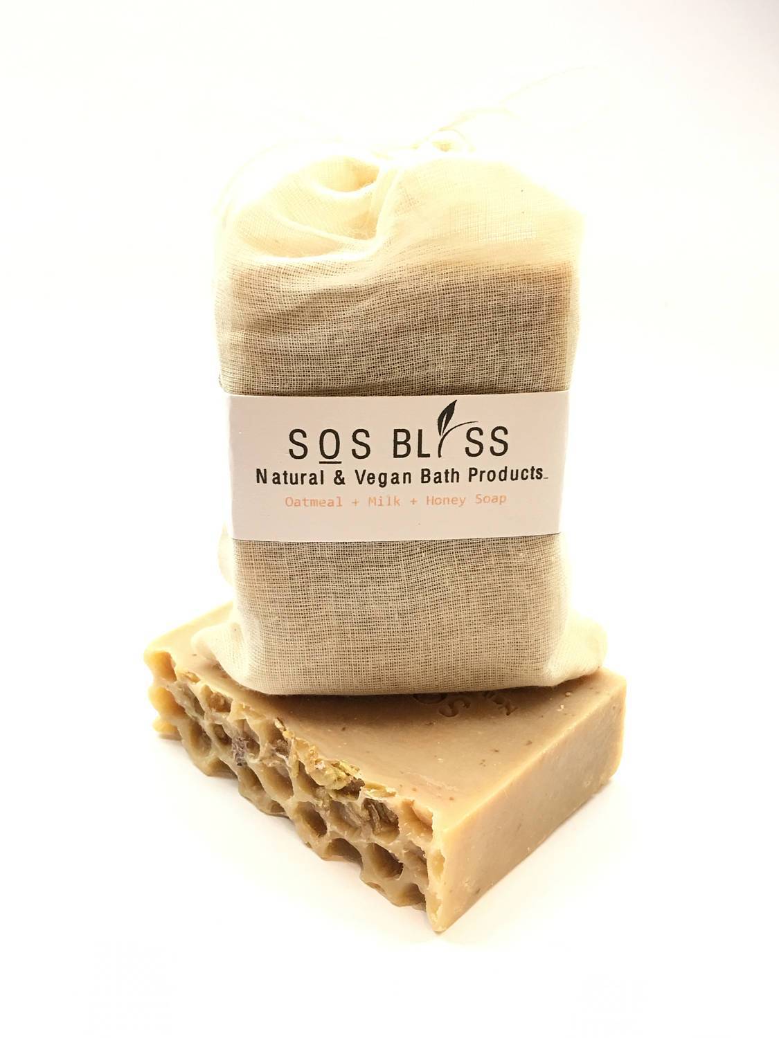 SOS BLISS Oatmeal Milk & Honey Soap