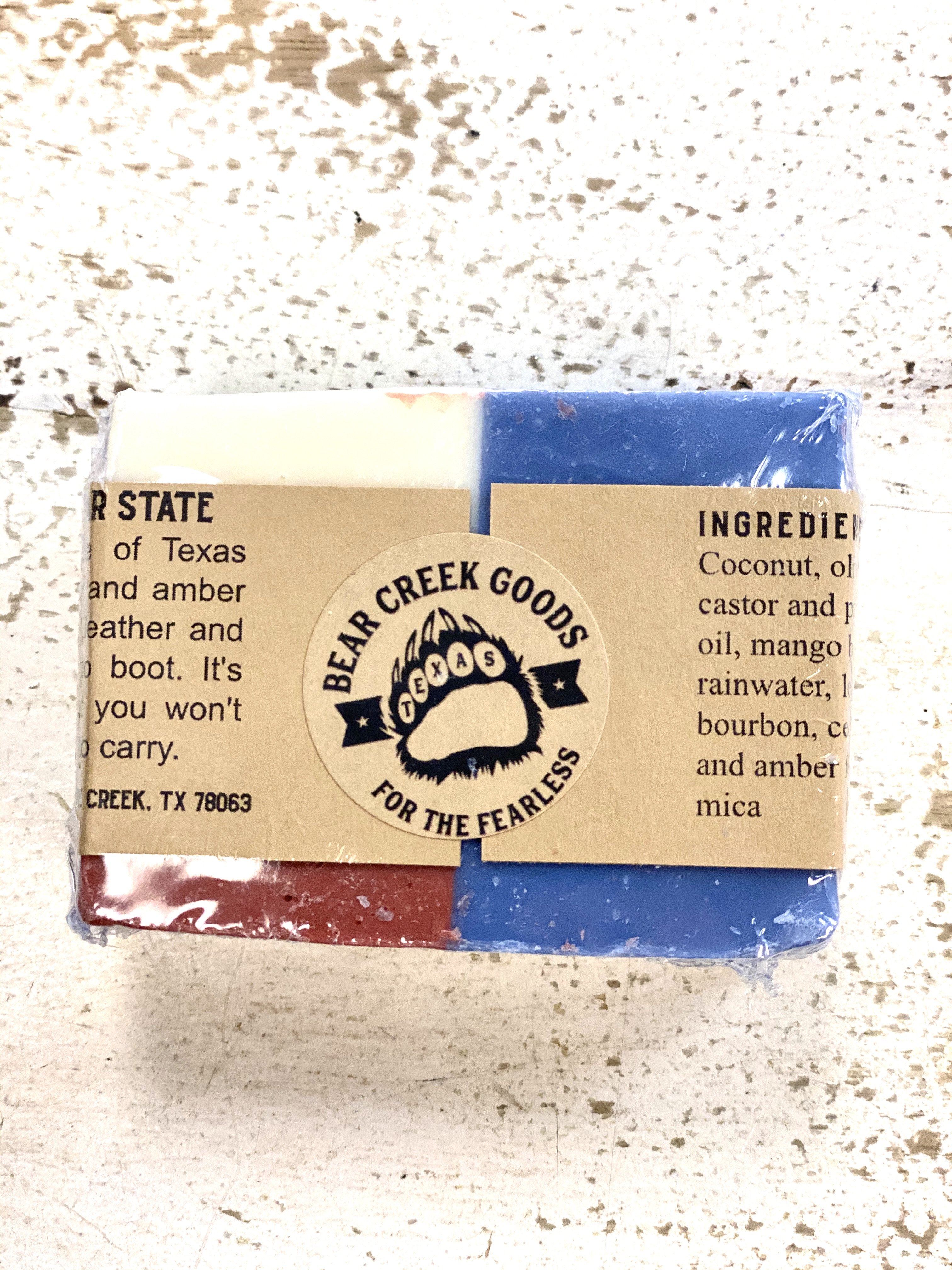 Bear Creek Goods - Lone Star Soap Bar