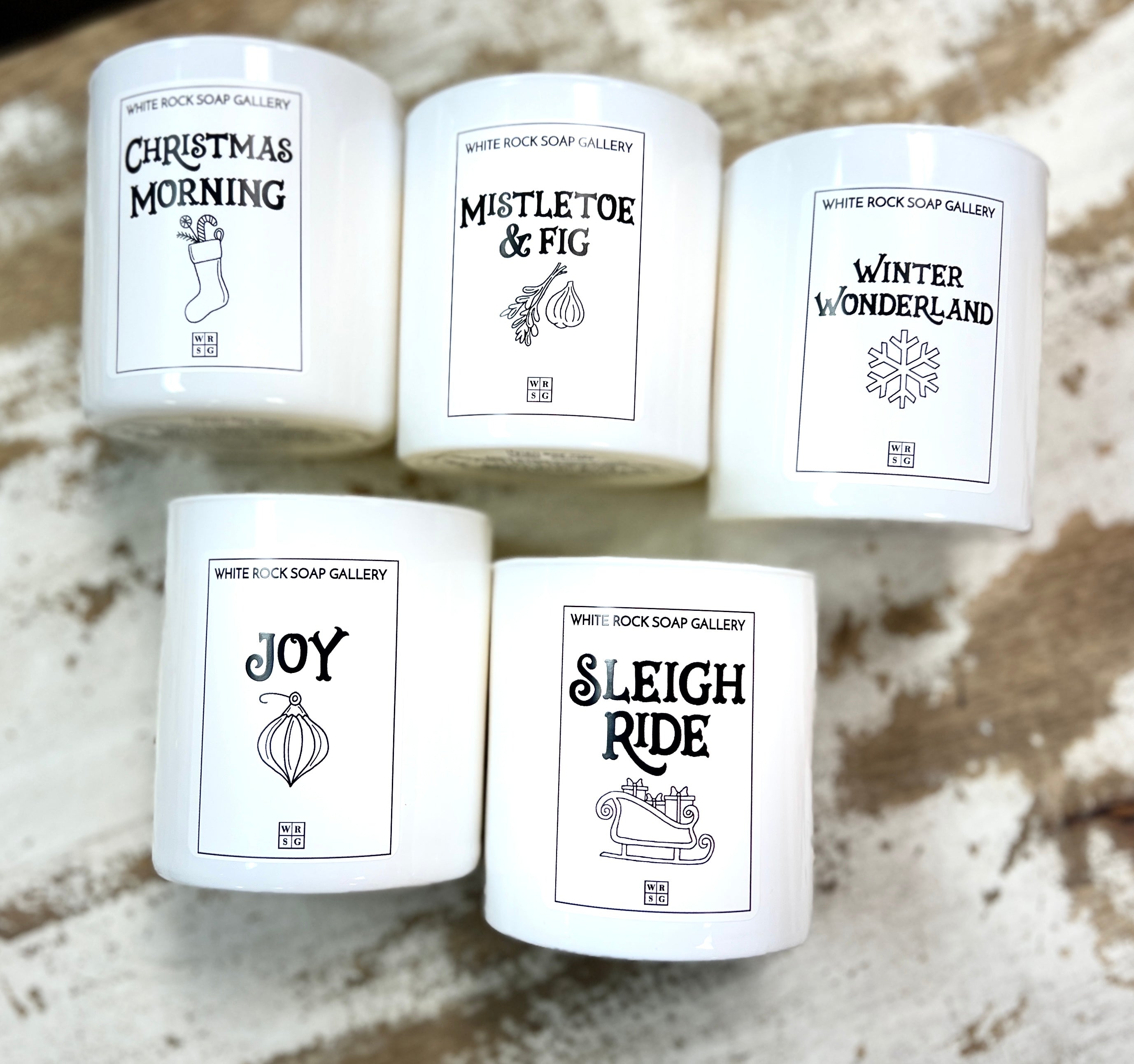 Soy Wax Candle Limited Edition Holiday
