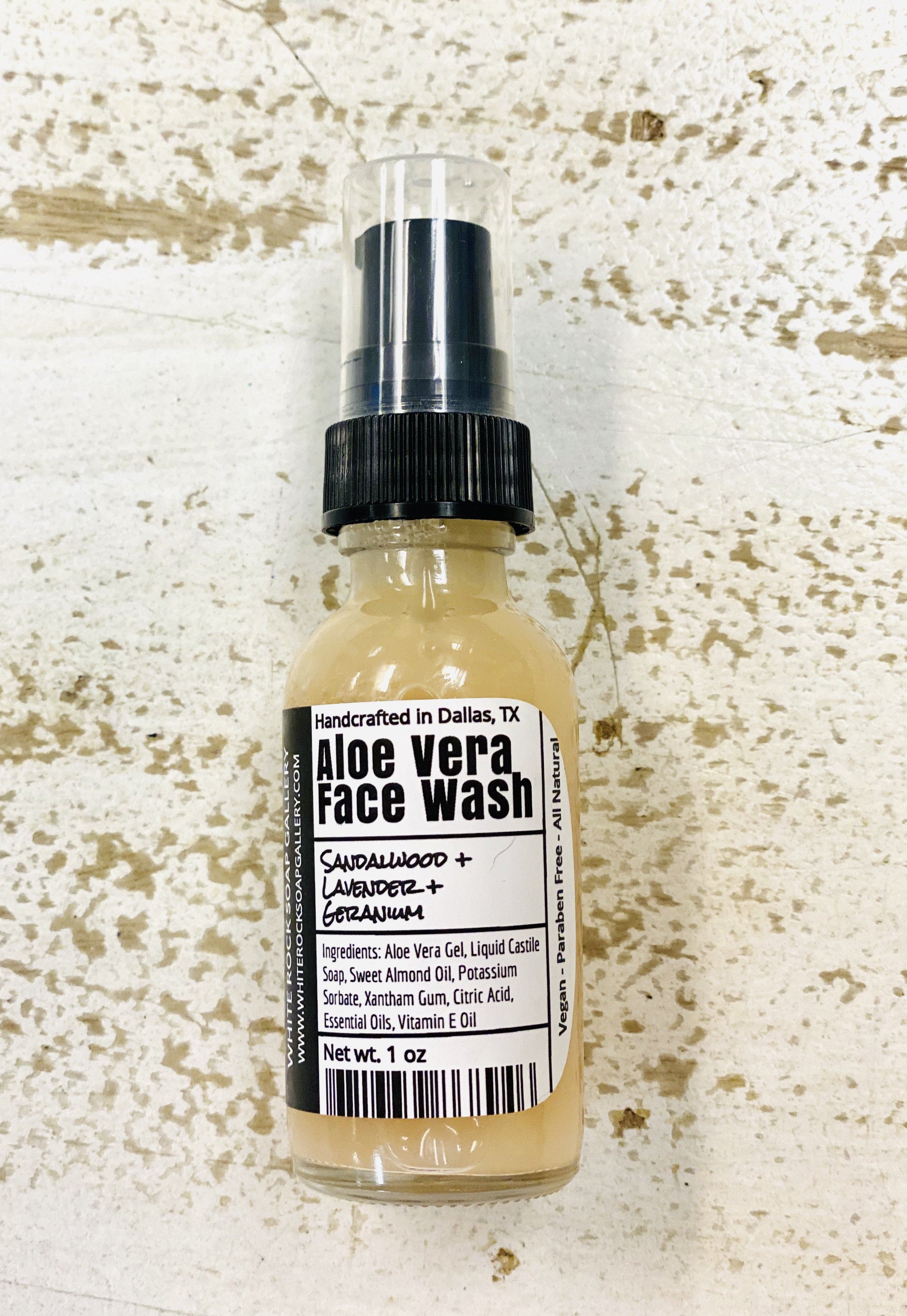 Aloe Vera Face Wash - Travel Size
