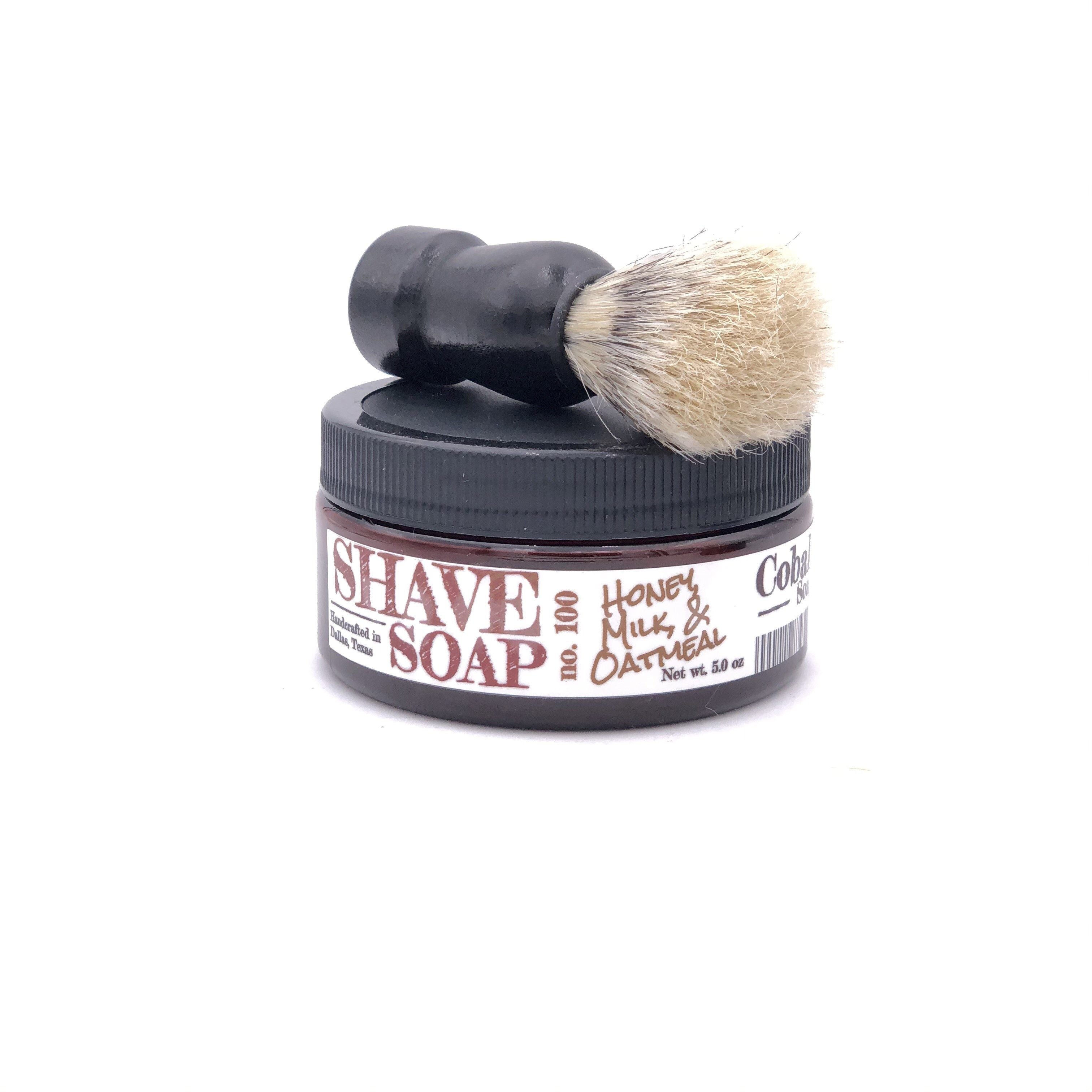 Cobalt Shave Soap no. 103 - Oatmeal, Milk, & Honey