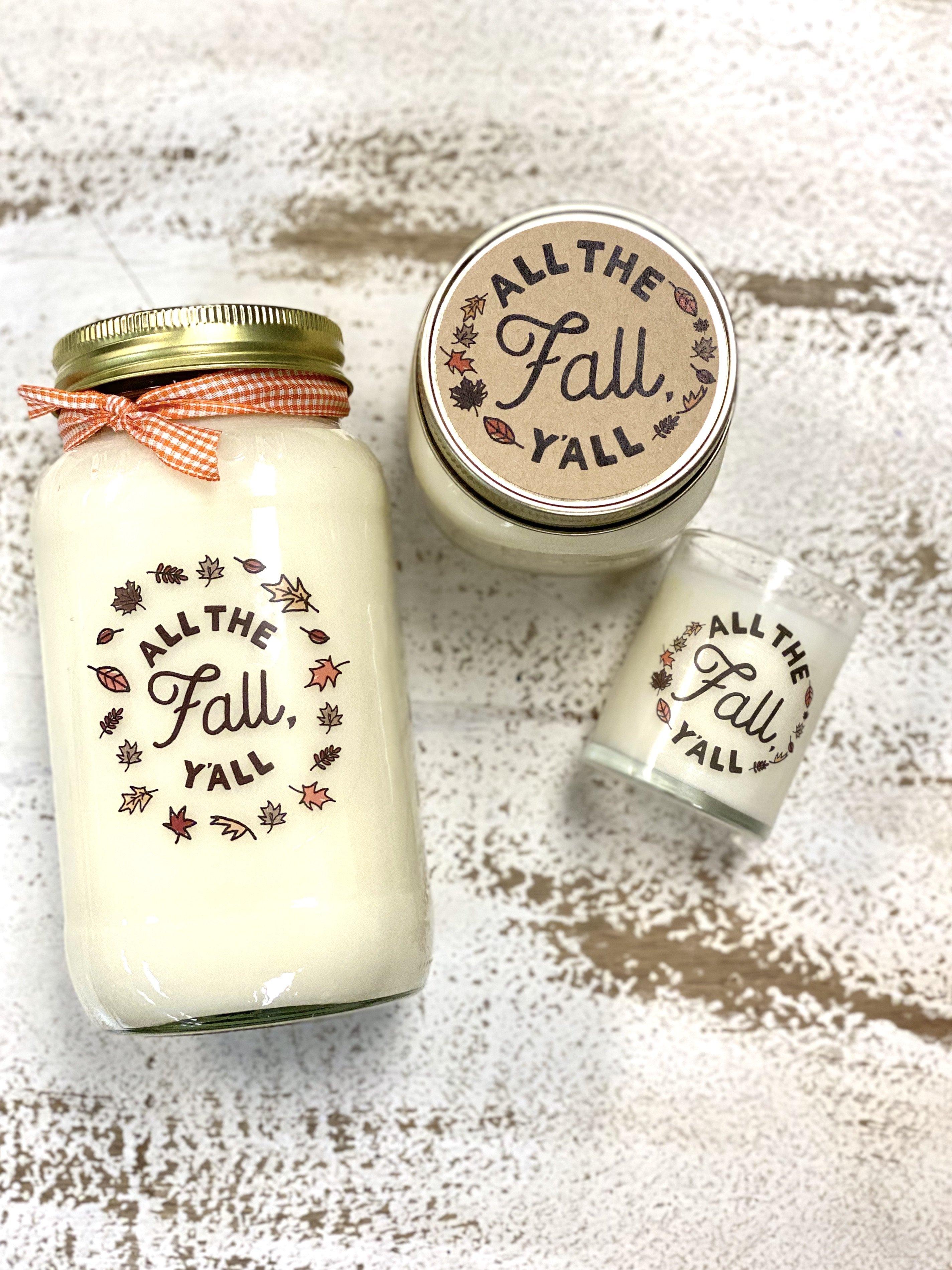Soy Wax Candle - All The Fall, Y'all