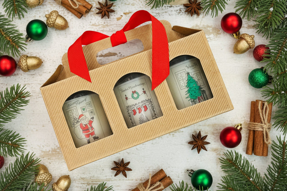 Christmas Candle Trio Gift Set - Limited Edition