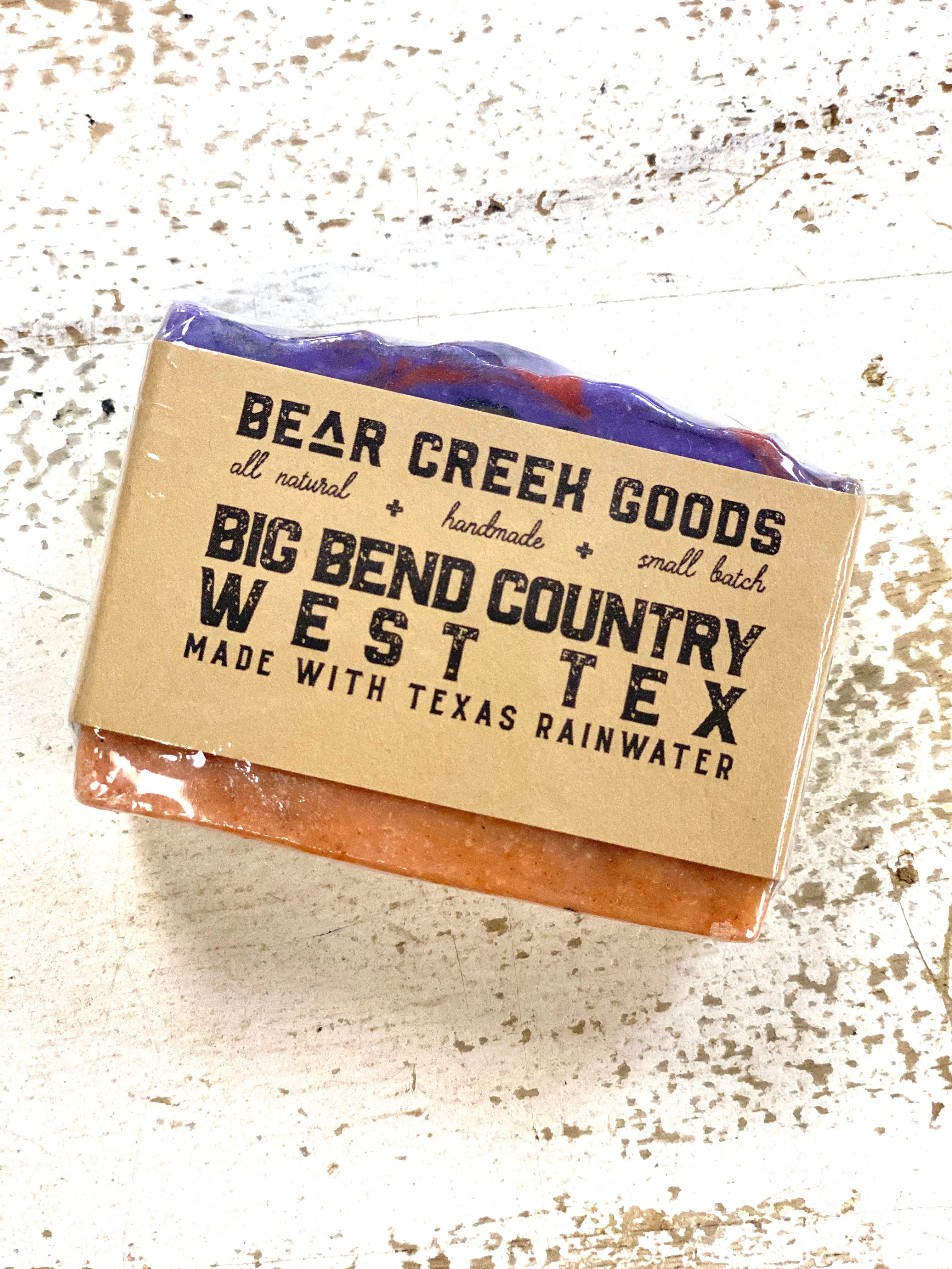 Productos de Bear Creek - Big Bend Country