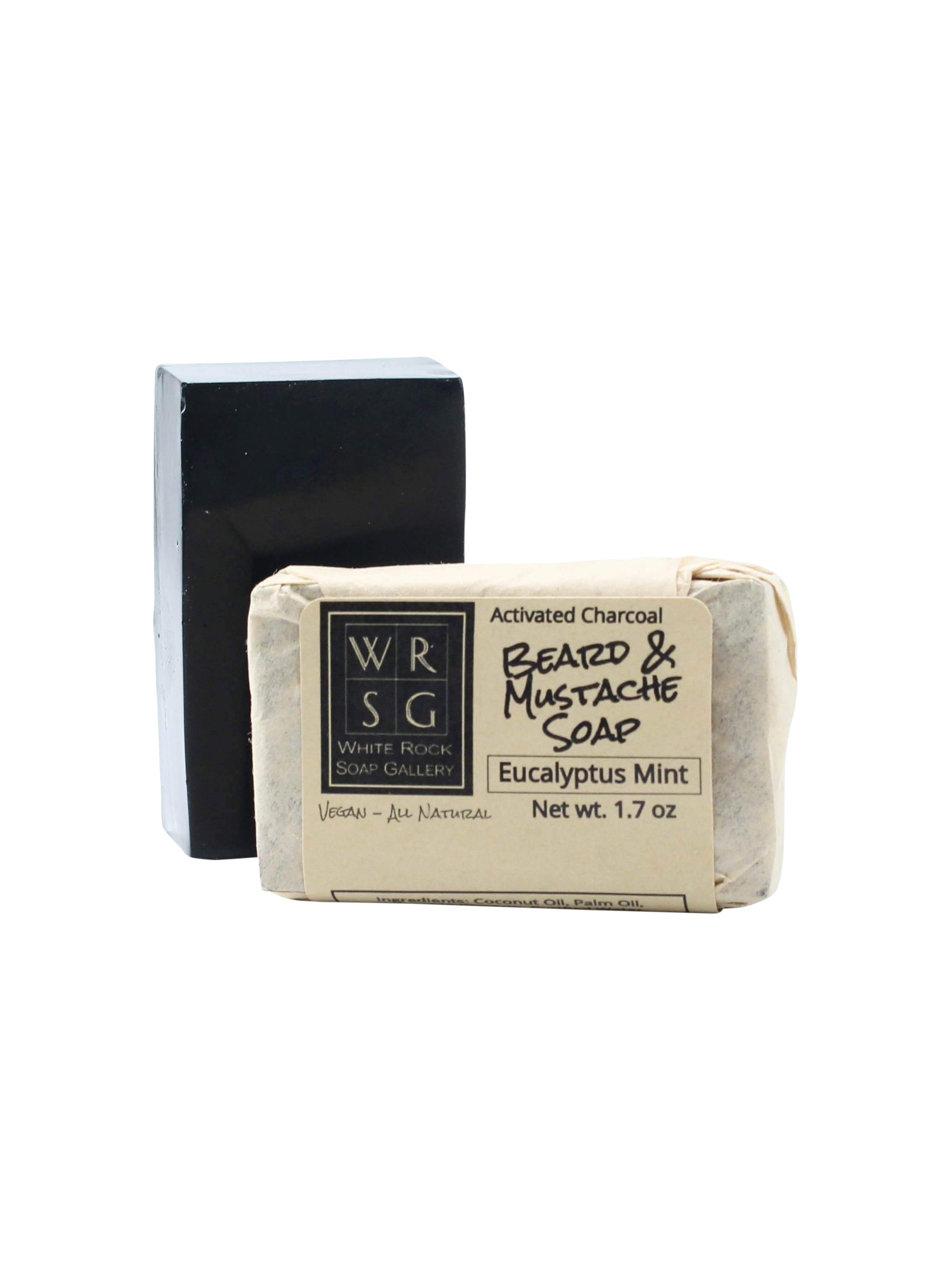Activated Charcoal Face & Beard Soap Bar