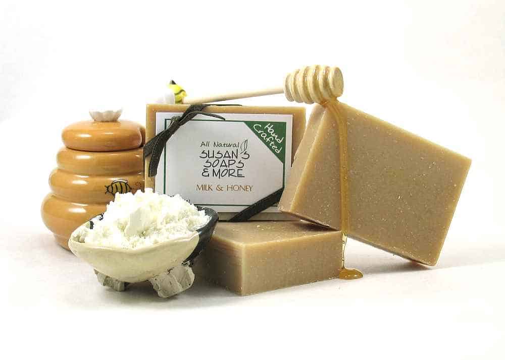 Milk and Honey Soap (unscented) - Susan's Soaps & More