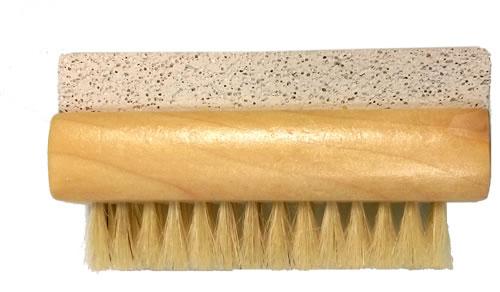 Wooden Pumice Nail Brush
